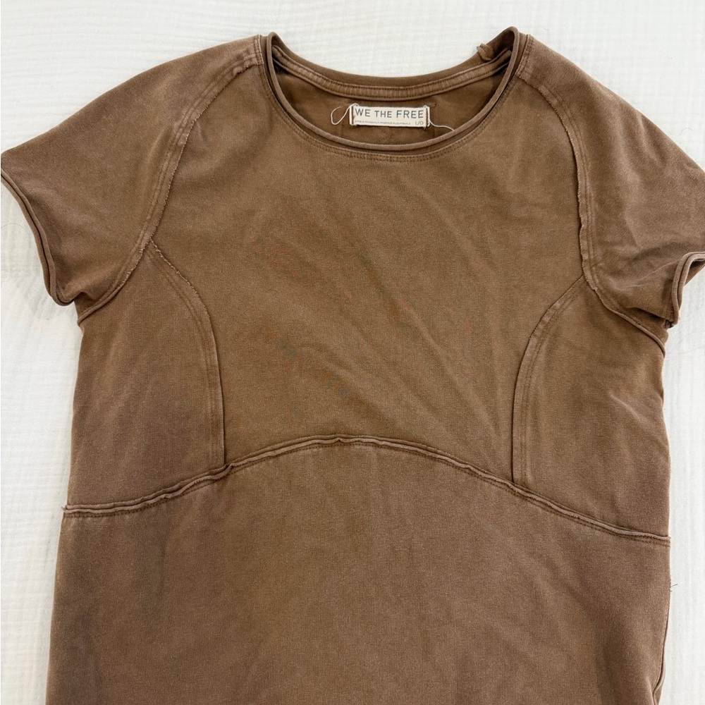 We The Free Brown Free People T-Shirt